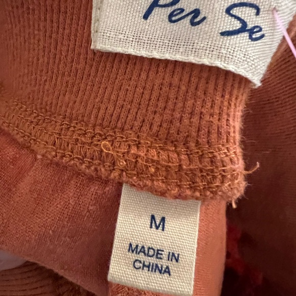 Per Se Rust Orange Women's Cargo Shorts size medium - Picture 4 of 5